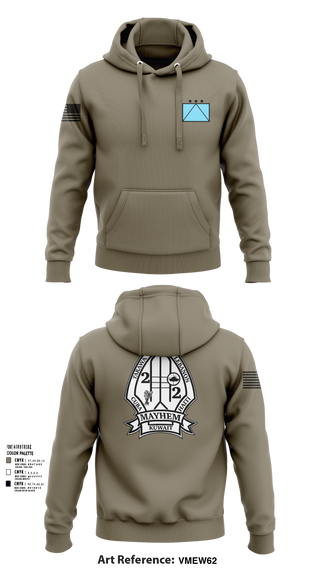 2ND BATTALION 2ND MARINE REGIMENT 94580172 Hoodie - 52
