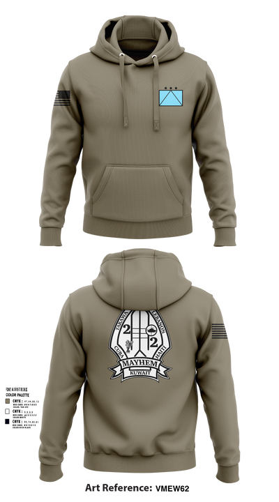2ND BATTALION 2ND MARINE REGIMENT 94580172 Hoodie - 52