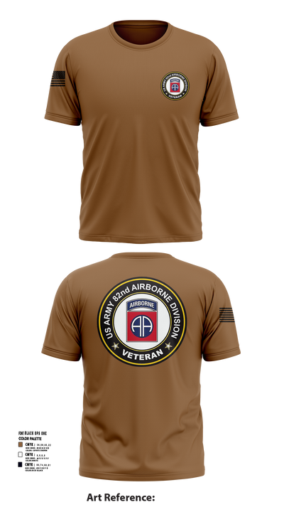 20th Airborne Engineer 47960992 Short Sleeve Performance Shirt - 51