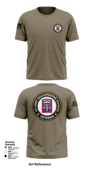 20th Airborne Engineer 47960992 Short Sleeve Performance Shirt - 52