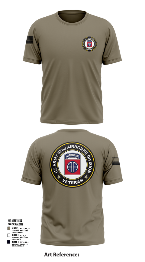 20th Airborne Engineer 47960992 Short Sleeve Performance Shirt - 52