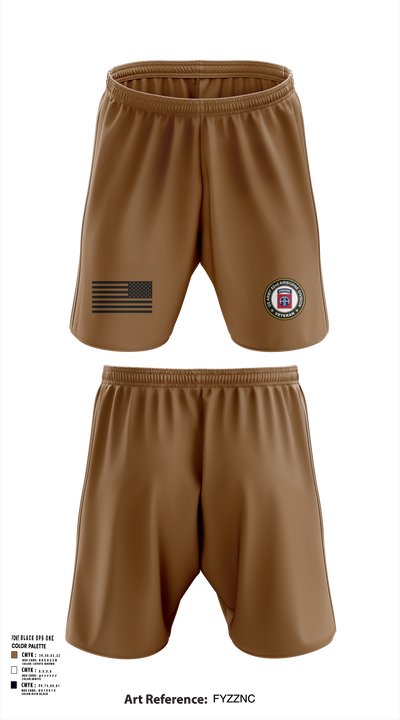 20th Airborne Engineer 47960992 Athletic Shorts With Pockets - 51