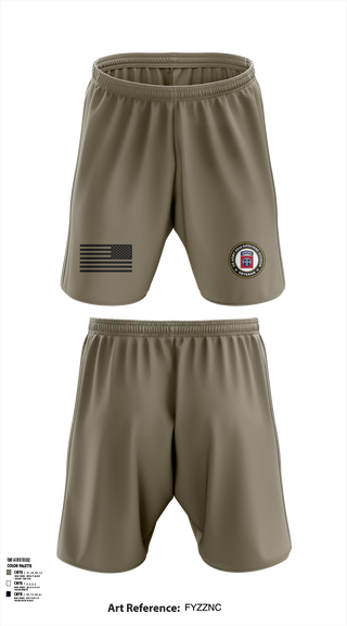 20th Airborne Engineer 47960992 Athletic Shorts With Pockets - 52