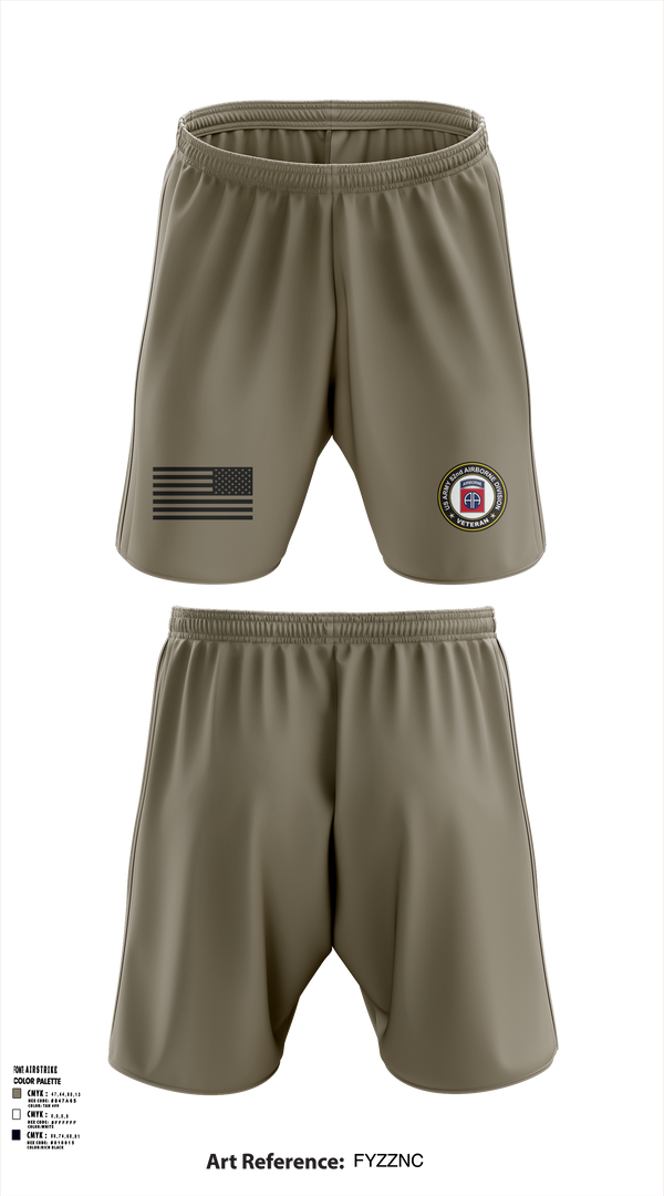 20th Airborne Engineer 47960992 Athletic Shorts With Pockets - 52