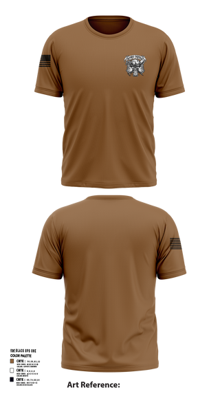 881st Engineer Battalion 17476851 Short Sleeve Performance Shirt - 51