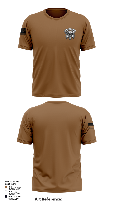 881st Engineer Battalion 17476851 Short Sleeve Performance Shirt - 51