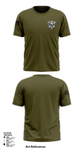 881st Engineer Battalion 17476851 Short Sleeve Performance Shirt - 52