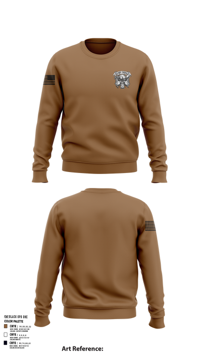 881st Engineer Battalion 17476851 Crew Neck Sweatshirt - 51