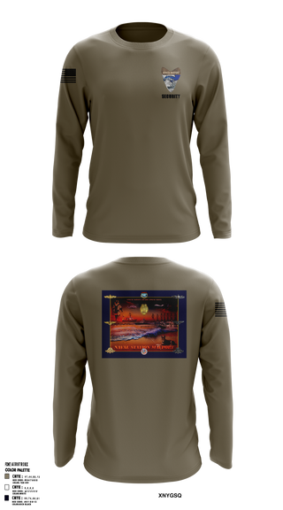 NAVSTA MAYPORT SECURITY 9551014 Long Sleeve Performance Shirt 2