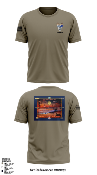 NAVSTA MAYPORT SECURITY 9551014 Short Sleeve Performance Shirt - 2