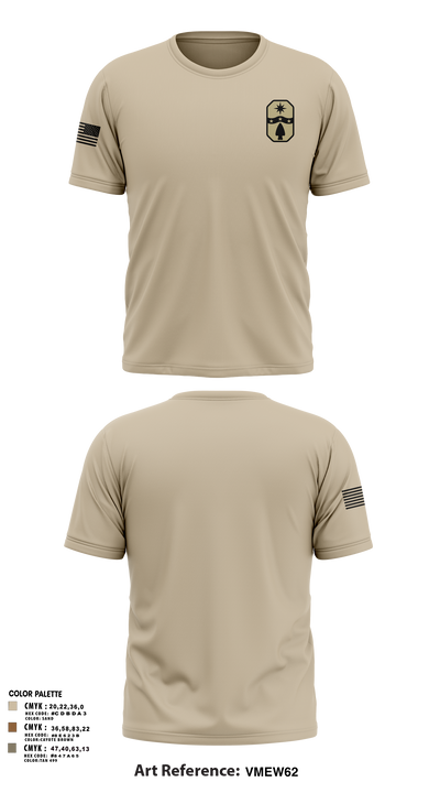 1487th Transportation Company 77712800 Short Sleeve Performance Shirt - 1