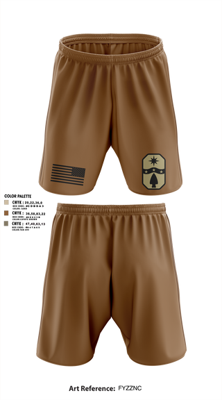 1487th Transportation Company 77712800 Athletic Shorts With Pockets - 2