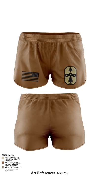 1487th Transportation Company 77712800 Ranger Panties - 2