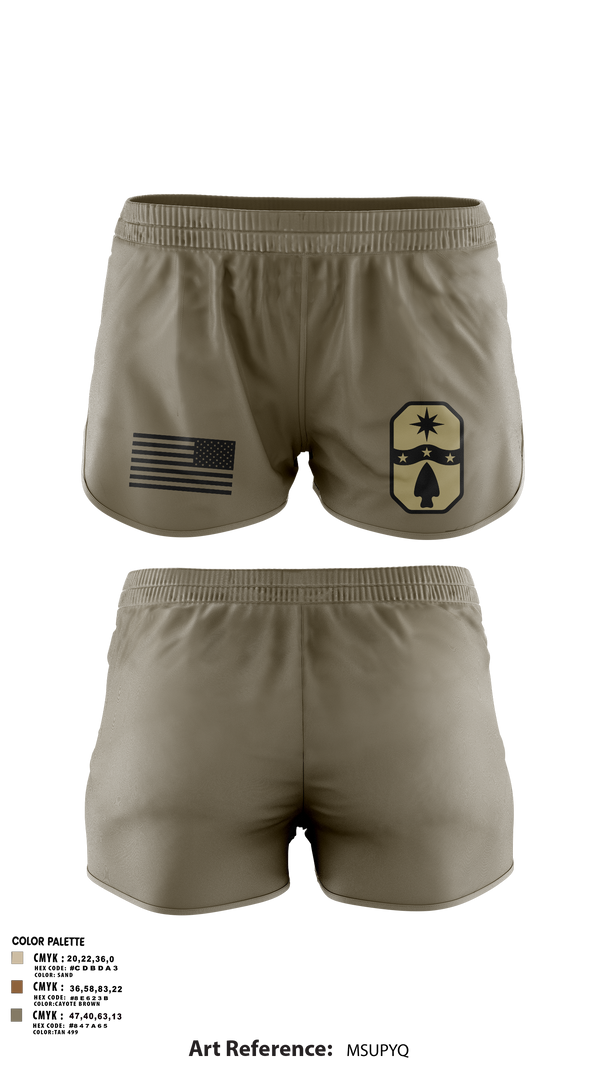 1487th Transportation Company 77712800 Ranger Panties - 3