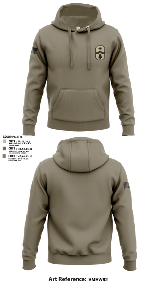 1487th Transportation Company 77712800 Hoodie - 3
