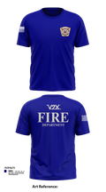 Camp Arifjan Fire Department 82810488 Short Sleeve Performance Shirt - 22