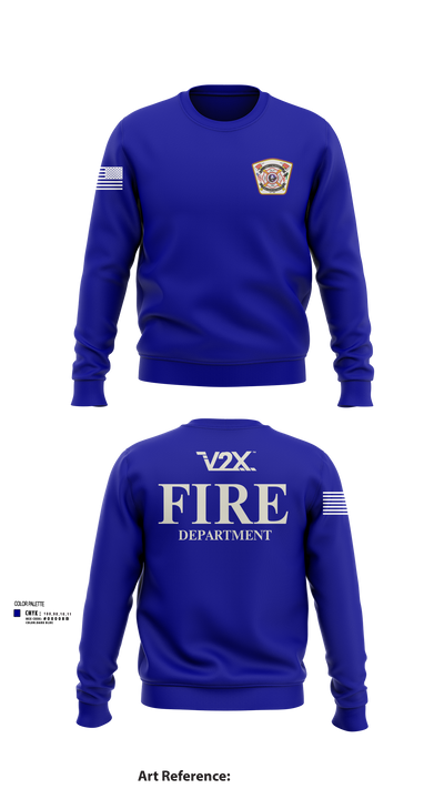 Camp Arifjan Fire Department 82810488 Crew Neck Sweatshirt - 22