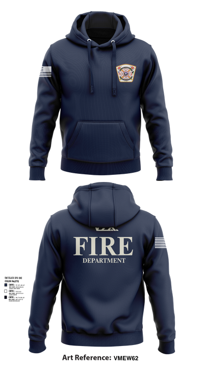 Camp Arifjan Fire Department 82810488 Hoodie - 21