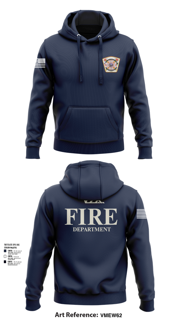 Camp Arifjan Fire Department 82810488 Hoodie - 21