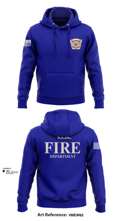 Camp Arifjan Fire Department 82810488 Hoodie - 22