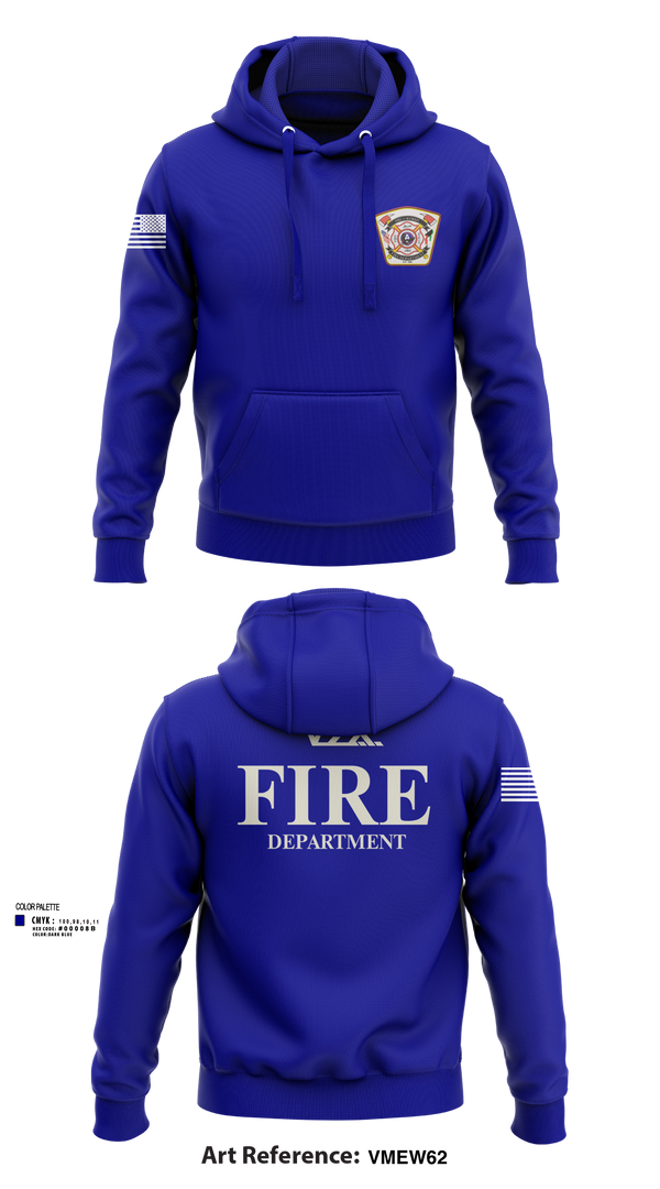 Camp Arifjan Fire Department 82810488 Hoodie - 22