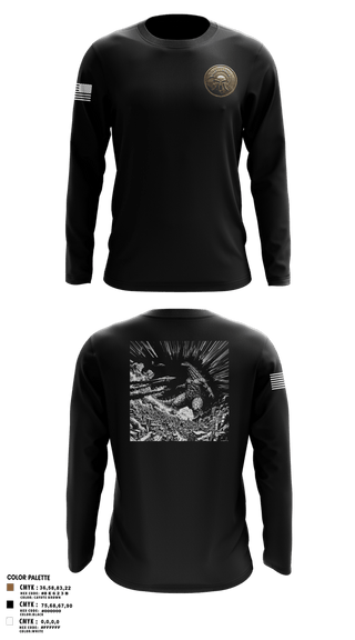 Long Sleeve Performance Shirt, Vfa-147, Navy, Teamtime, Team time, sublimation, custom sports apparel, team uniforms, spirit wear, spiritwear, sports uniforms, custom shirts, team store, custom team store, fundraiser sports, apparel fundraiser
