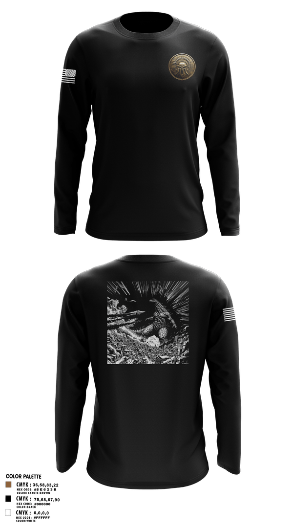 Long Sleeve Performance Shirt, Vfa-147, Navy, Teamtime, Team time, sublimation, custom sports apparel, team uniforms, spirit wear, spiritwear, sports uniforms, custom shirts, team store, custom team store, fundraiser sports, apparel fundraiser
