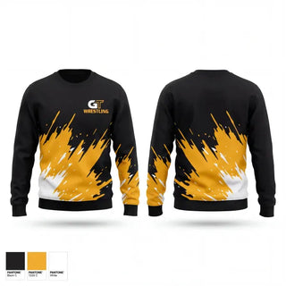 Crew Neck Sweatshirt, Groton Tigers, Wrestling, Teamtime, Team time, sublimation, custom sports apparel, team uniforms, spirit wear, spiritwear, sports uniforms, custom shirts, team store, custom team store, fundraiser sports, apparel fundraiser