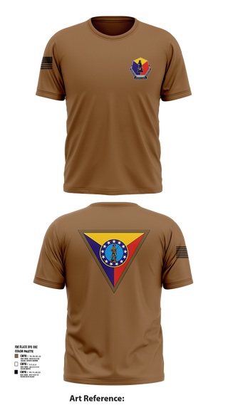 MDARNG TRAINING CENTER 72817816 Short Sleeve Performance Shirt - 31