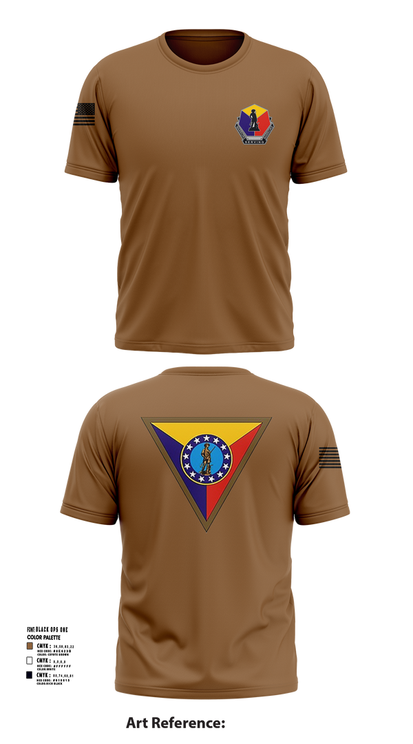 MDARNG TRAINING CENTER 72817816 Short Sleeve Performance Shirt - 31