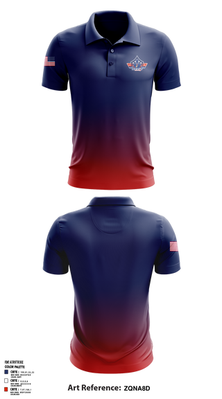 Patriot Pulse Media Group 69643978 Short Sleeve Performance Polo - 1
