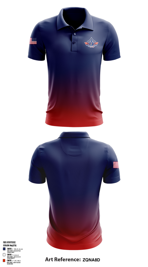 Patriot Pulse Media Group 69643978 Short Sleeve Performance Polo - 1
