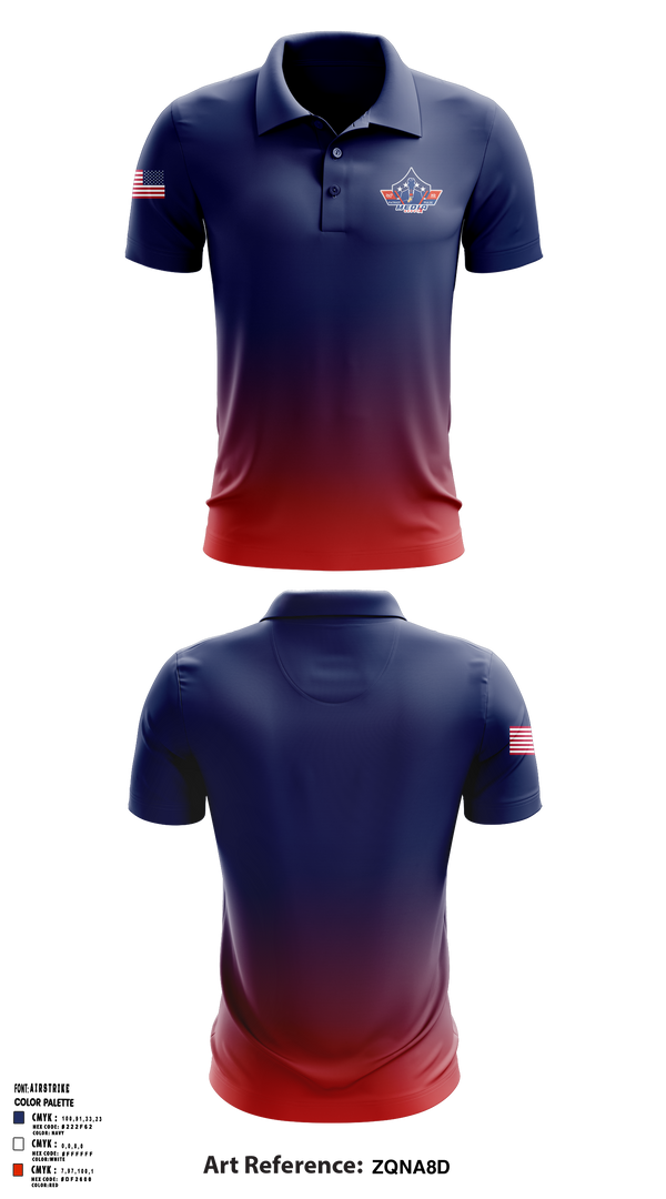 Patriot Pulse Media Group 69643978 Short Sleeve Performance Polo - 1