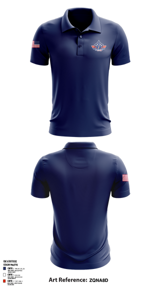 Patriot Pulse Media Group 69643978 Short Sleeve Performance Polo - 2