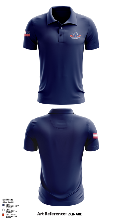 Patriot Pulse Media Group 69643978 Short Sleeve Performance Polo - 2