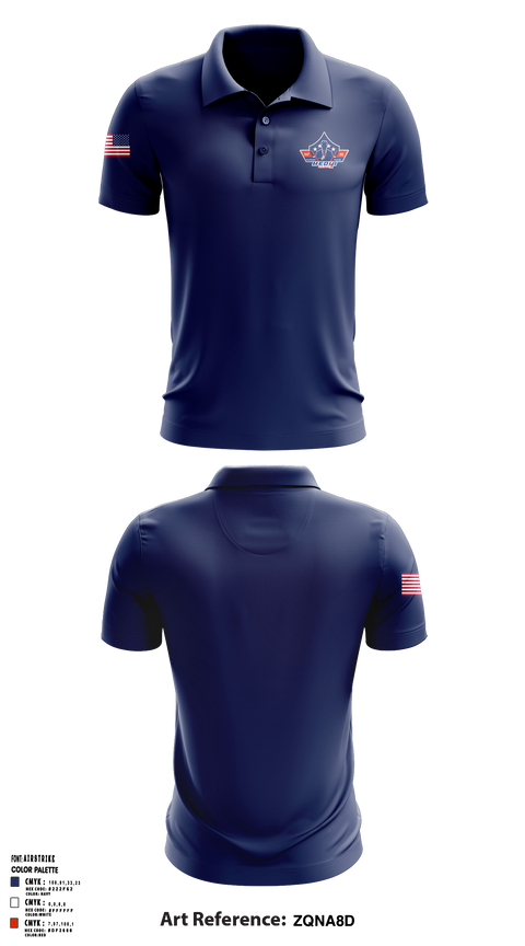 Patriot Pulse Media Group 69643978 Short Sleeve Performance Polo - 2