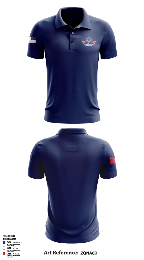 Patriot Pulse Media Group 69643978 Short Sleeve Performance Polo - 2