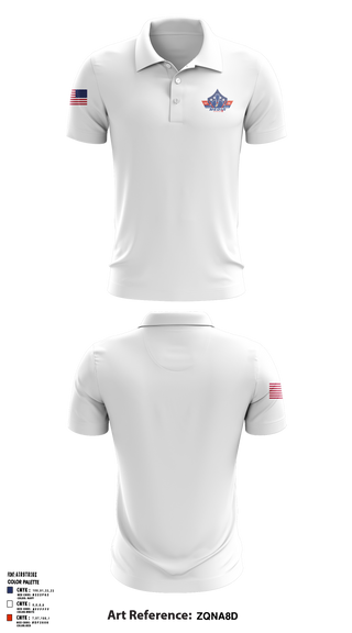 Patriot Pulse Media Group 69643978 Short Sleeve Performance Polo - 3