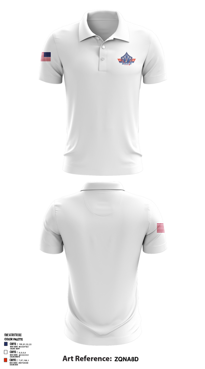 Patriot Pulse Media Group 69643978 Short Sleeve Performance Polo - 3