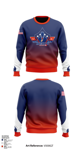 Patriot Pulse Media Group 69643978 Crew Neck Sweatshirt - 1
