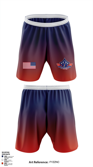 Patriot Pulse Media Group 69643978 Athletic Shorts With Pockets - 1