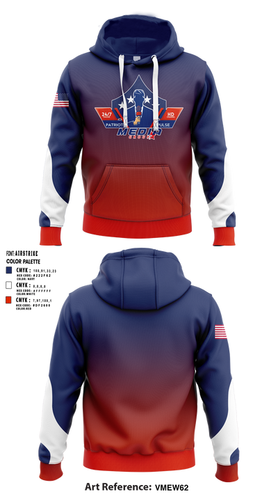 Patriot Pulse Media Group 69643978 Hoodie - 1
