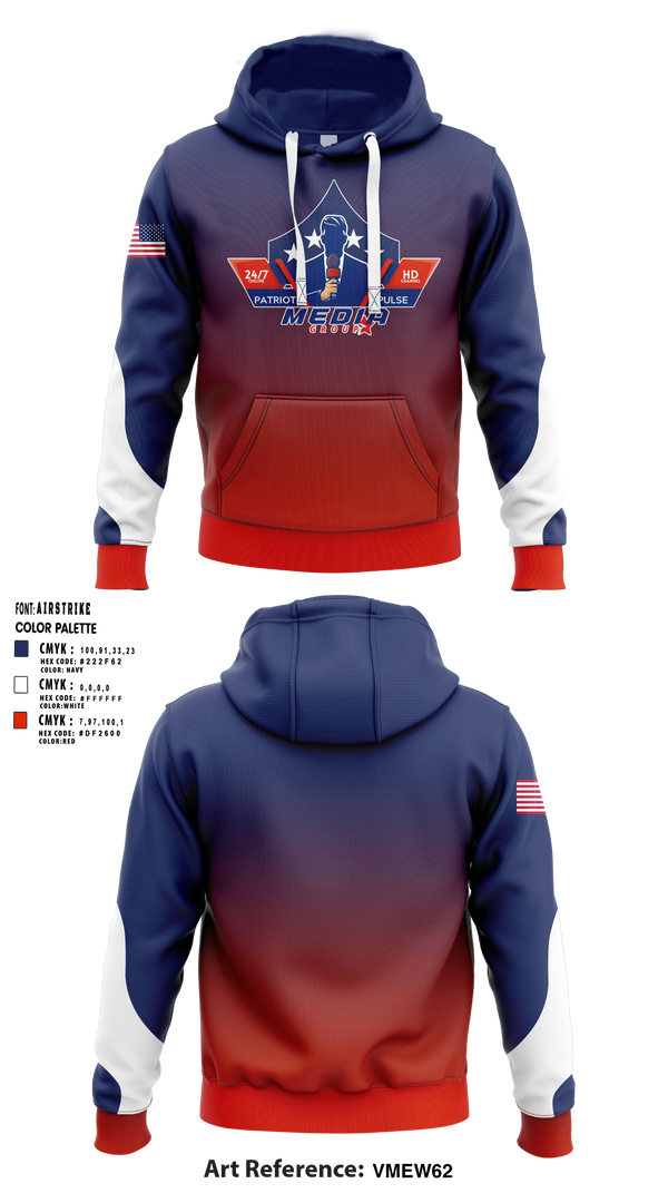Patriot Pulse Media Group 69643978 Hoodie - 1