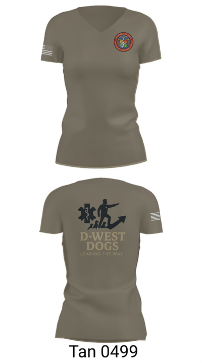 Sussex County Paramedics 80974460 Women's Short Sleeve V-neck Shirt - 68