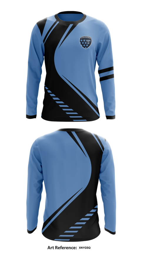 Thunder 93685505 Long Sleeve Performance Shirt - 20
