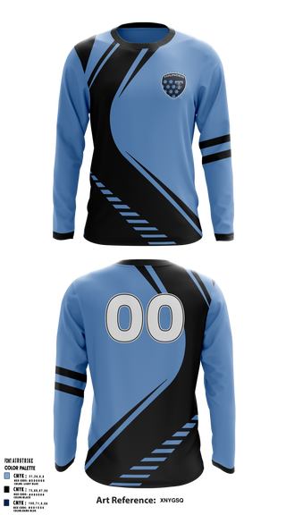 Zimmerman Thunder Soccer 74418739 Long Sleeve Performance Shirt 2