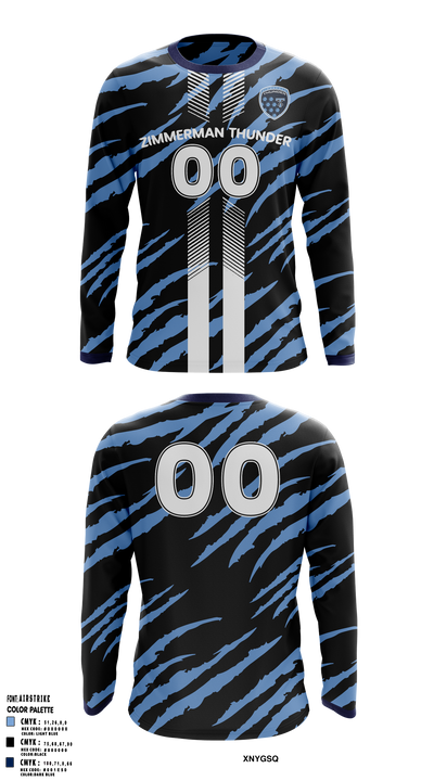 Thunder 93685505 Long Sleeve Performance Shirt 10