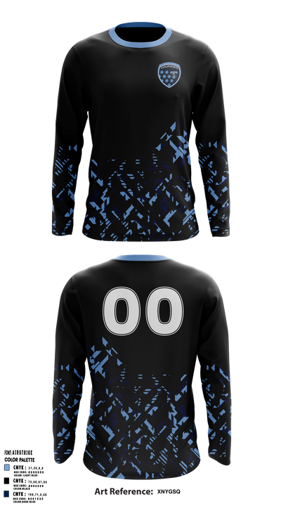 Zimmerman Thunder Soccer 74418739 Long Sleeve Performance Shirt 5