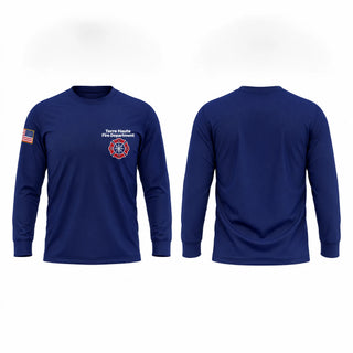 Long Sleeve Performance Shirt, Terre Haute Fire Department, Fire Department, Teamtime, Team time, sublimation, custom sports apparel, team uniforms, spirit wear, spiritwear, sports uniforms, custom shirts, team store, custom team store, fundraiser sports, apparel fundraiser