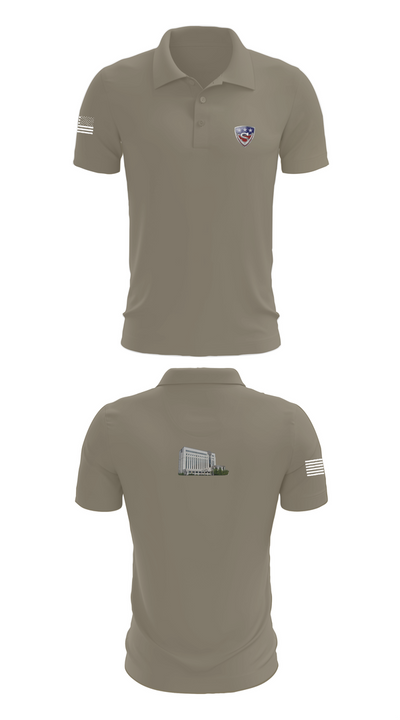 Vet-Sec Protective agency 68125060 Short Sleeve Performance Polo - 30